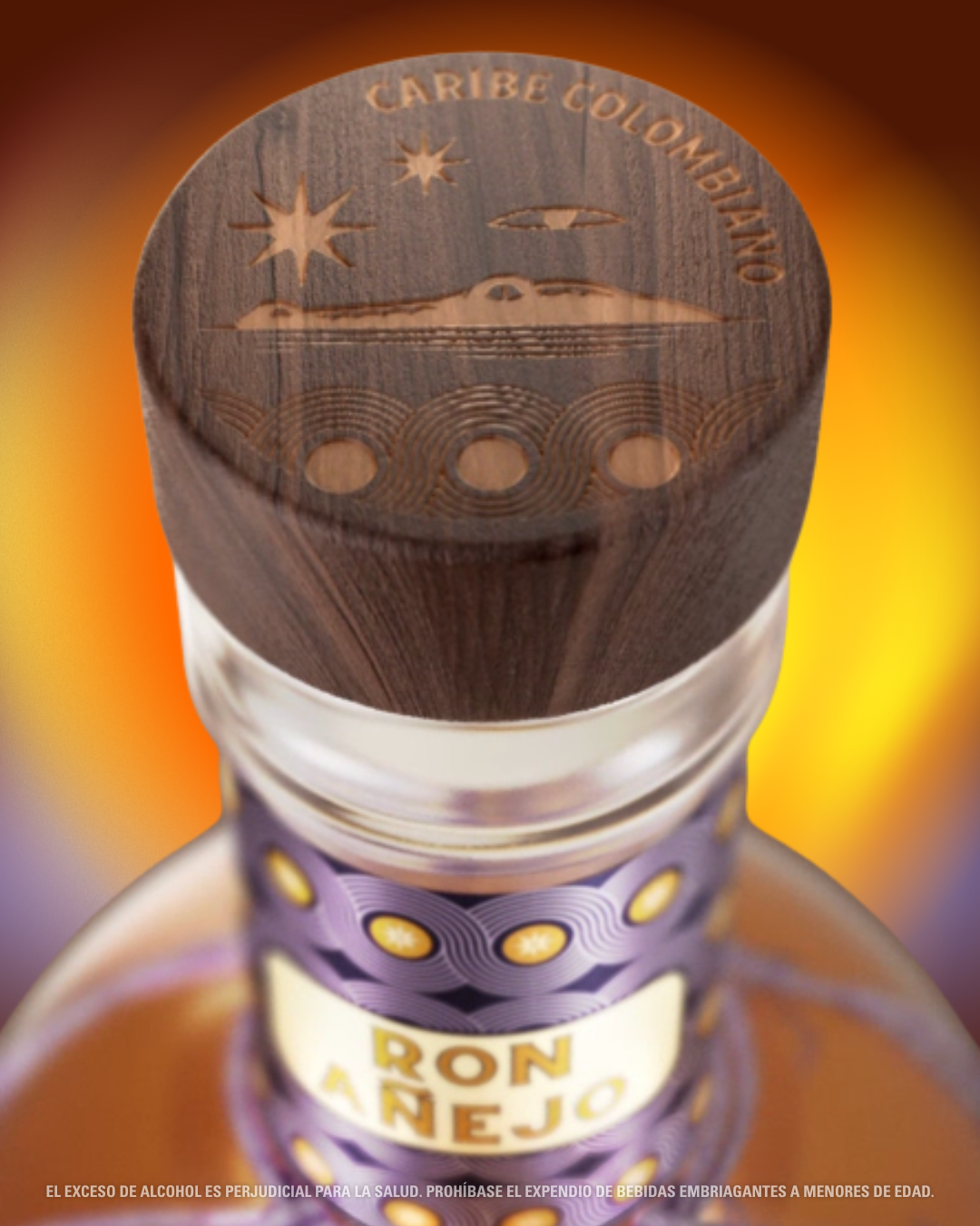 CIÉNAGA DEL VIENTO RON AÑEJO 750 ML